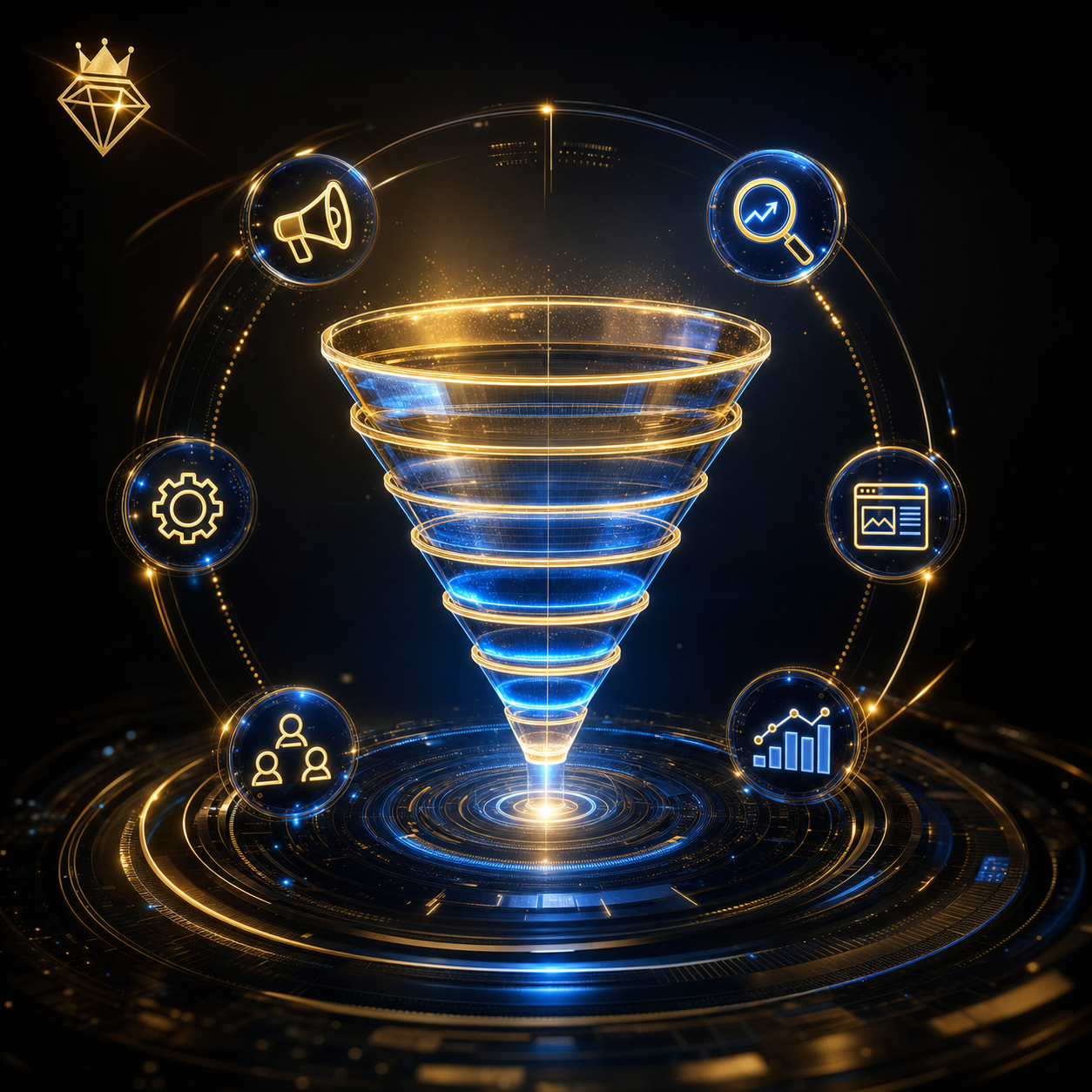 Pro digital marketing package — full funnel, enterprise level